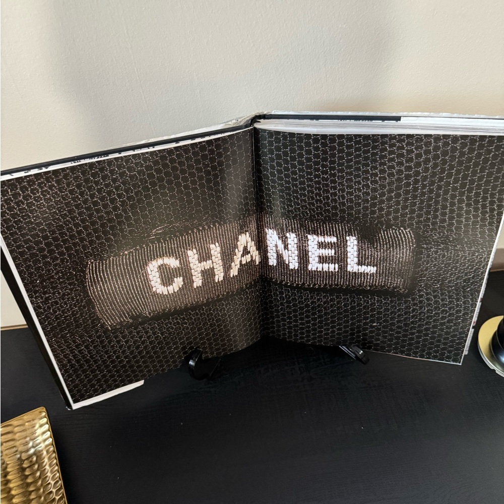 CHANEL Monochrome Textured Book